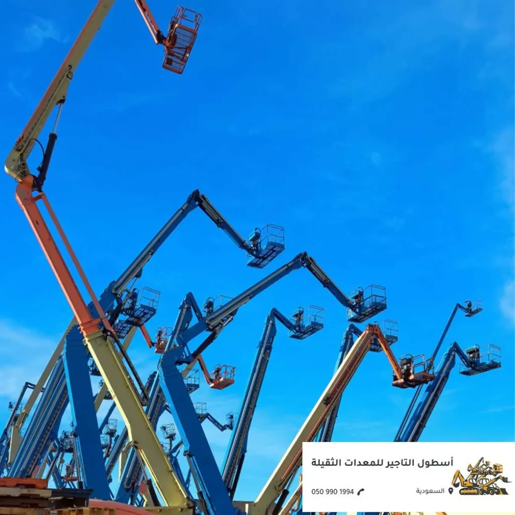 مجموعة مان لفت ومعدات رفع للمشاريع الإنشائية