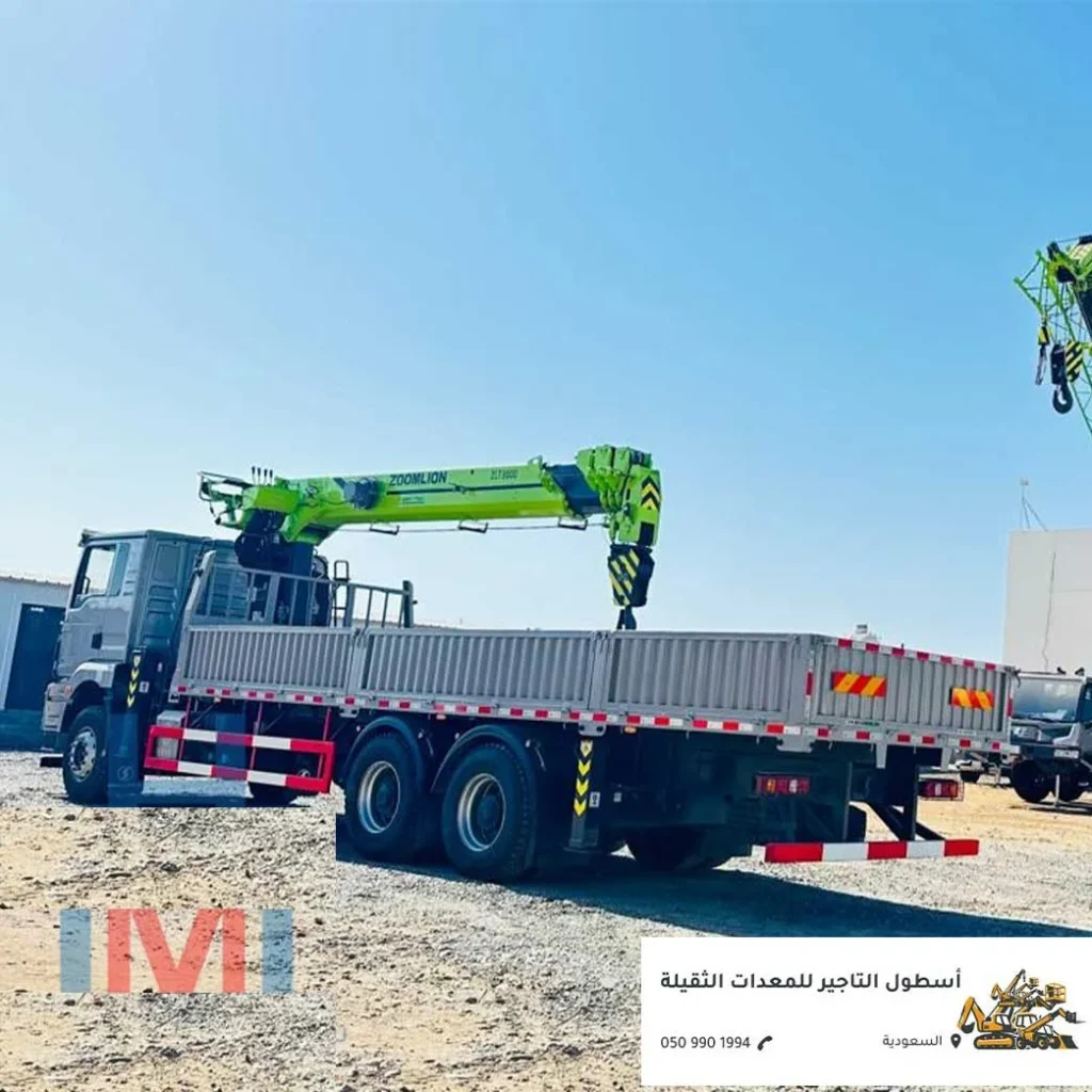 سطحة ونش طويلة الذراع لرفع المعدات والأحمال